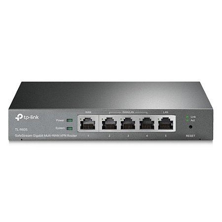 Roteador VPN, Multi-Wan Gigabit, Safestream - TL-ER605 SMB