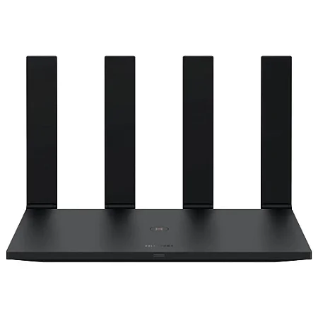 Roteador Wireless Huawei AX2S Preto, Wi-Fi 6, Ax1500 MB/s, Dual Band, 4 Antenas - Ws7000