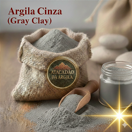 ARGILA CINZA - ATACADO