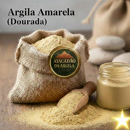 ARGILA AMARELA - ATACADO