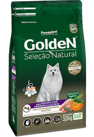 Seleção Natural Cães Adutlo Mini Bits Abóbora (5622)