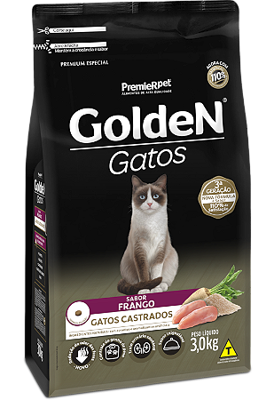 Golden Gatos Castrados Frango (5149)