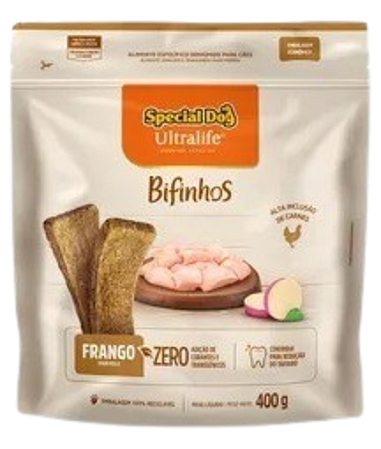 Special Dog Ultralife Bifes de Frango 400g (7898242036436)