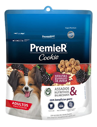 Premier Cookie Cães Adultos Frutas Vermelhas 250g (5611)