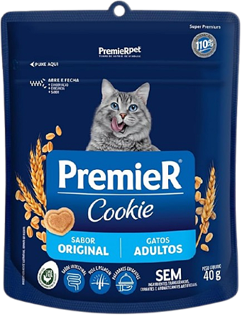 Premier Cookie Gatos Adultos 40g (5248)