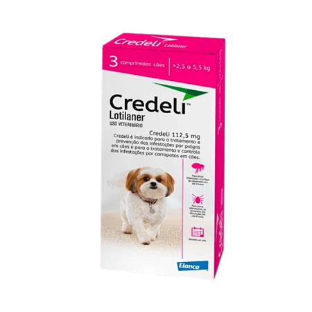Antipulgas Credelio 112.5 mg 3 Comprimidos