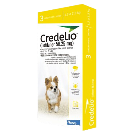 Antipulgas Credelio 56.25mg com 3 Comprimidos (7040)