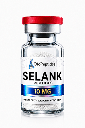 Selank 10 mg – Peptídeo Liofilizado + agua bacteriostatica| BioPeptides