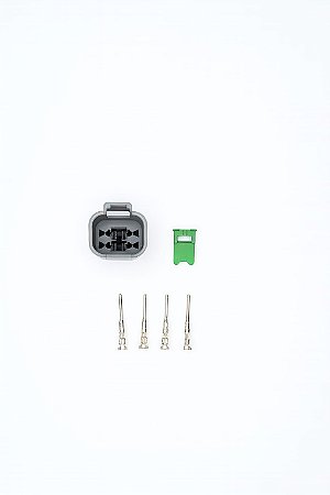 Conector Elétrico Fêmea 4 Vias Deutsch DT06-4S