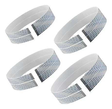 Cabo Flat Bipartido Split 40cm P/ Cabeça Impressão Xp600 - 4 Unidades