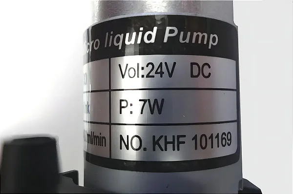 Bomba De Tinta Khf 2 -30 Plotter Solv/subli - 7w (300-400ml) Cinza-escuro