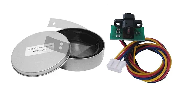 Kit Sensor Encoder + Fita Encoder Mimaki Jv3 C/Placa