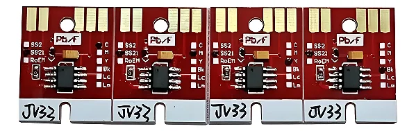 Kit Chip Full Mimaki SS21 - Jv5 / Jv33 - Chip Permanente - 4 unidades