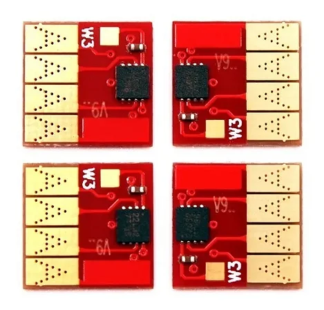 Kit Chip Full Impressoras Hp Officejet Pro 451dw / 476dw / 970 - 4 Unidades