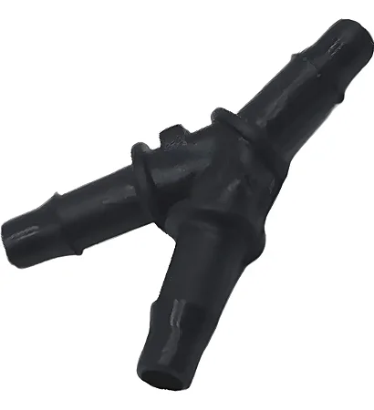 4 Conector / Conexão Y Para Tubulação De 4mm UV