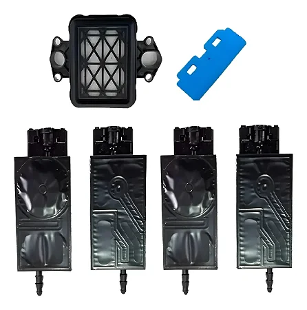 Kit 4 Dumpers UV Cap Wiper Para Cabeça Epson I3200 / 4720 / 5113 - Tipo B