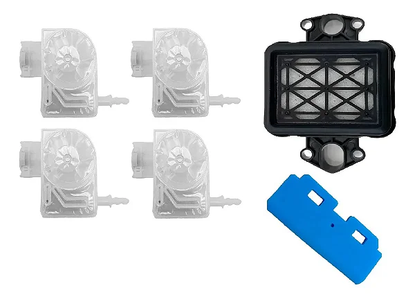 Kit 4 Dampers + Cap Top + Wiper Cabeça I3200 / 4720 - Tipo A