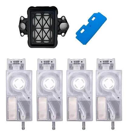 Kit 4 Dampers + Cap Top + Wiper Cabeça I3200 / 4720 / 5113 - Tipo B