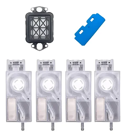 Kit 4 Dampers + Cap Top + Wiper Cabeça I3200 / 4720 / 5113 - Tipo A