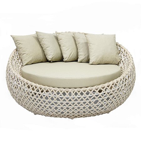 Chaise Essencial em Corda Náutica e Alumínio