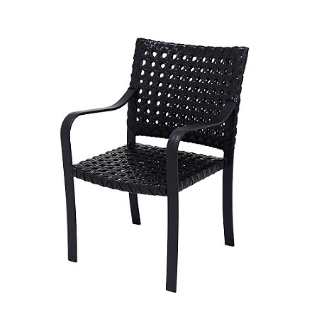 Poltrona Hera em Fibra Sintética e Alumínio