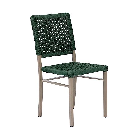 Cadeira de Alumínio e Corda Náutica