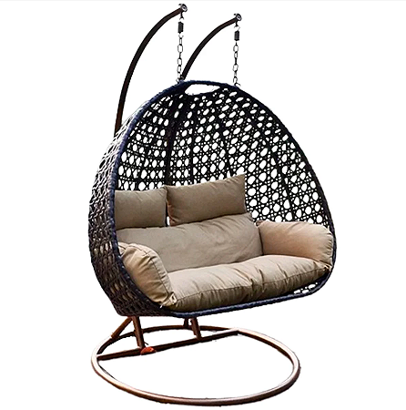 Balanço Ostra em Fibra Sintética e Alumínio com Suporte