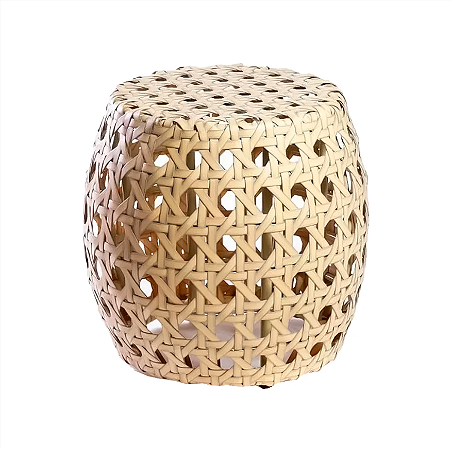 Puff em Fibra Sintética Trama Indiana