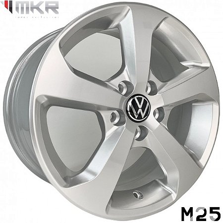 JOGO DE RODAS KR M25 ARO 18X7 FURAÇÃO 5X112 ET40