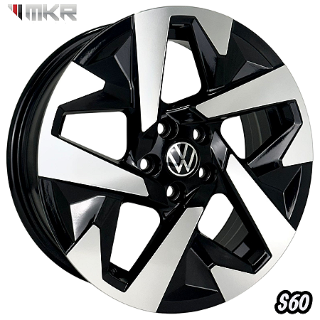 JOGO DE RODAS KR S60 ARO 16X6 FURAÇÃO 5X100 ET35