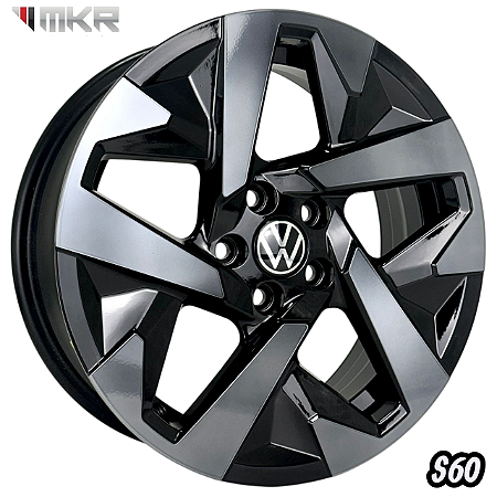 JOGO DE RODAS KR S60 ARO 16X6 FURAÇÃO 5X100 ET35