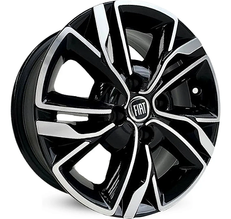 JOGO DE RODAS KR R88 ARO 14X6 FURAÇÃO 4X98 ET35