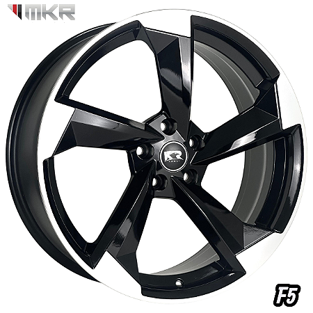 JOGO DE RODAS KR F5 ARO 20X7,5 FURAÇÃO 5X112 ET40