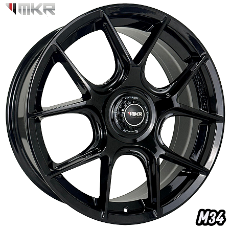 JOGO DE RODAS KR M34 ARO 20X8 FURAÇÃO 5X112 / 100 ET40