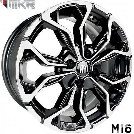 JOGO DE RODAS KR M16 ARO 15X6 FURAÇÃO 4X98 ET36