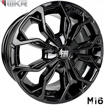 JOGO DE RODAS KR M16 ARO 15X6 FURAÇÃO 4X98 ET36