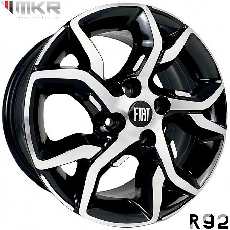 JOGO DE RODAS KR R92 ARO 15X6 FURAÇÃO 4X98 ET36