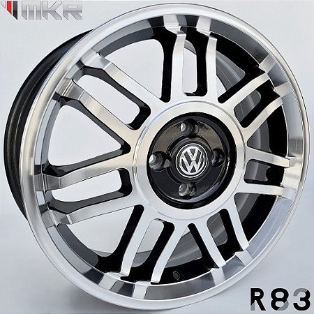 JOGO DE RODAS R83 ARO 15X6 FURAÇÃO 4X100 ET36