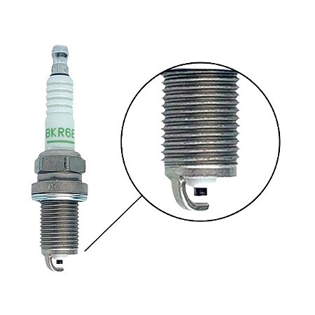 Jogo Vela de Ignição Genuína Fiat Mopar 46480362 (NGK BKR6E) MOTOR FIRE - 4 unidades