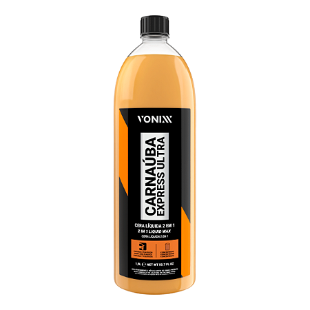 Carnaúba Express Ultra Para Pintura E Plásticos Vonixx 1,5l.