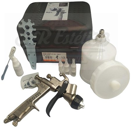Pistola Pintura Slim X-light Hte Bico 1.3mm - Walcom