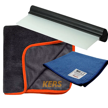 Kit Pano p Vidros Lincoln + Twist Kers + Lâmina de Secagem