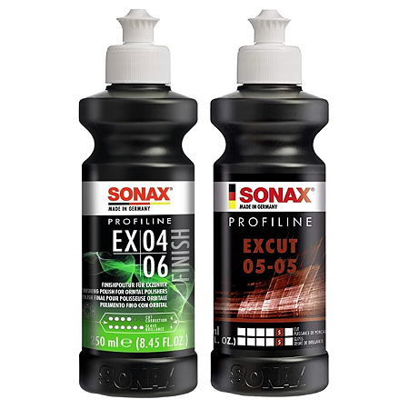 Kit EX 04-06 + ExCut 05-05 250ml Profiline Sonax