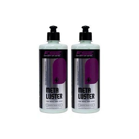 Kit 2 Meta Luster Composto Polidor Multiuso 473ml Soft99