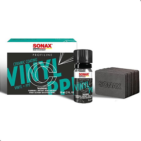 Vitrificador CC Vinyl + PPF Ceramic Coating 50ml Sonax