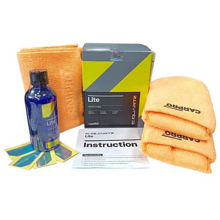 Kit Ceramic Coating Cquartz Lite 100ml Carpro