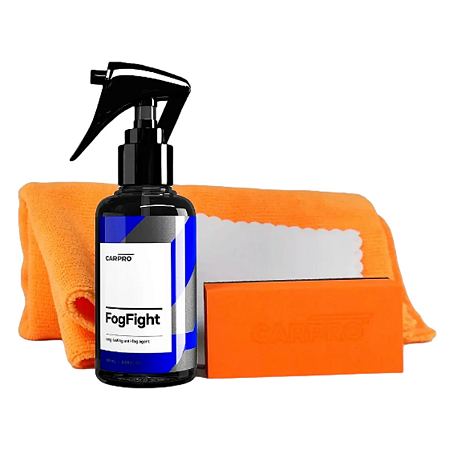 Kit Anti Embaçante p/ Vidros FogFight 100ml Carpro