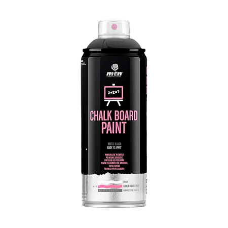 Tinta Spray Efeito Quadro Negro 400ml PRO MTN