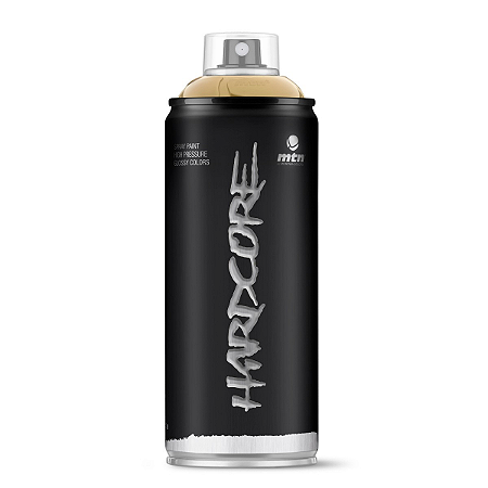 Tinta Spray Hardcore Dourado Metálico 400ml MTN