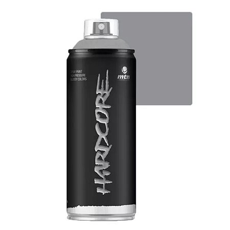 Tinta Spray Hardcore Cinza Perolizado 400ml  MTN
